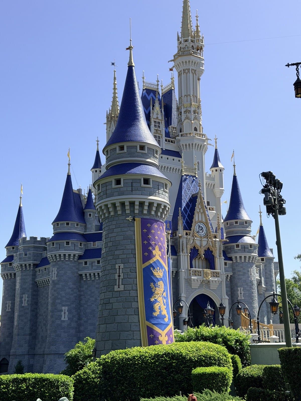 El castillo de Cenicienta y los jardines de Magic Kingdom, donde se celebra la fiesta de Halloween