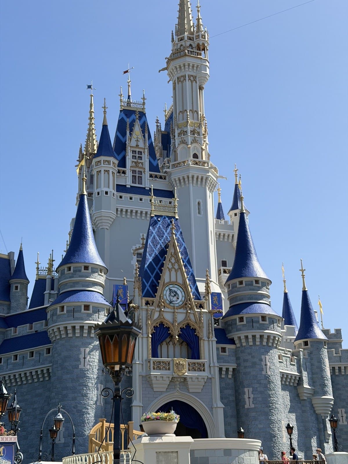 Las agujas del castillo de Cenicienta en Magic Kingdom, Walt Disney World