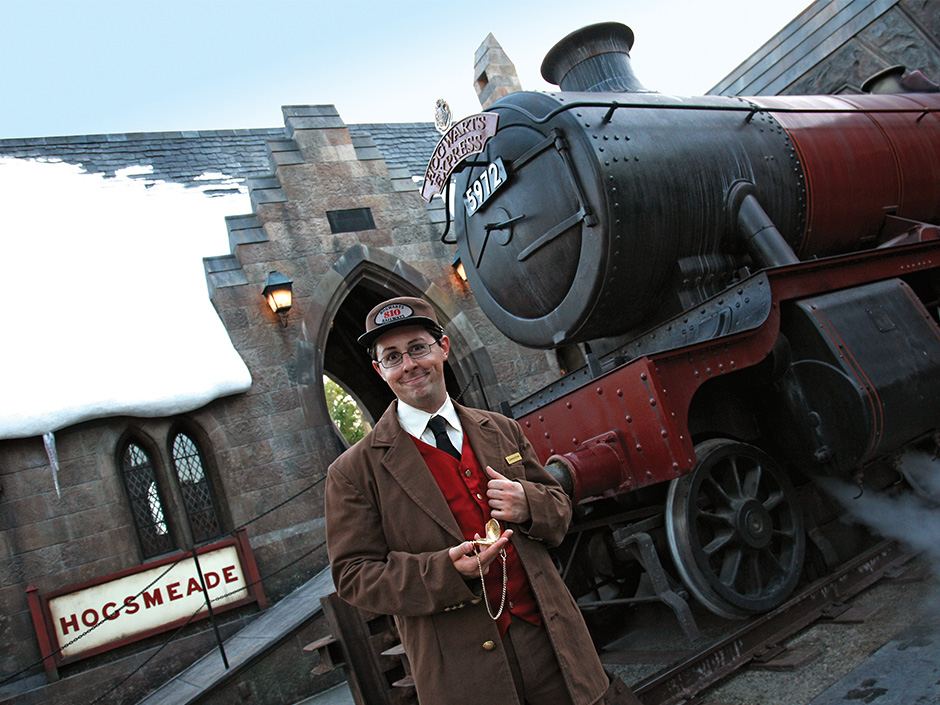 El Hogwarts Express en el mundo mágico de Harry Potter, en Universal Orlando