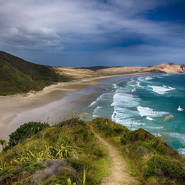 Paisaje costero del Parque Nacional Abel Tasman, en Nueva Zelanda