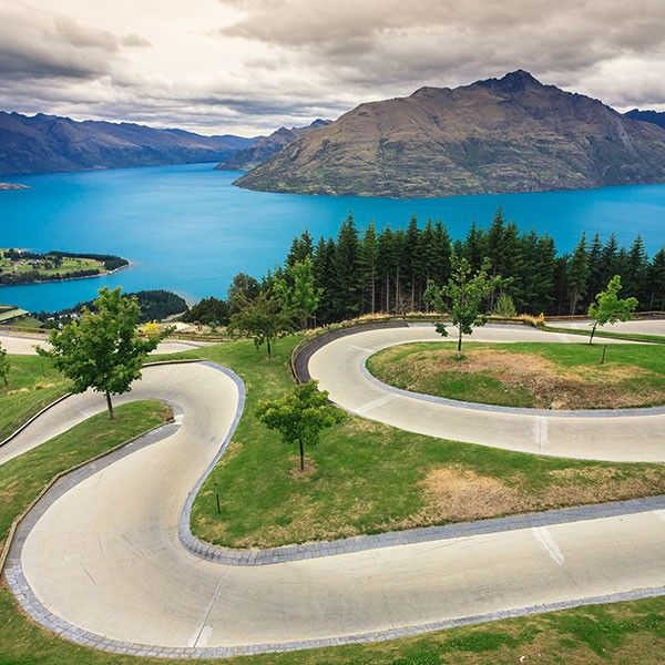 Queenstown y el lago Wakatipu, en la Isla Sur de Nueva Zelanda